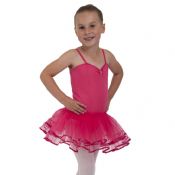 OLD STYLE Dark Pink Ballet Tutu Dress REDUCED to Clear
